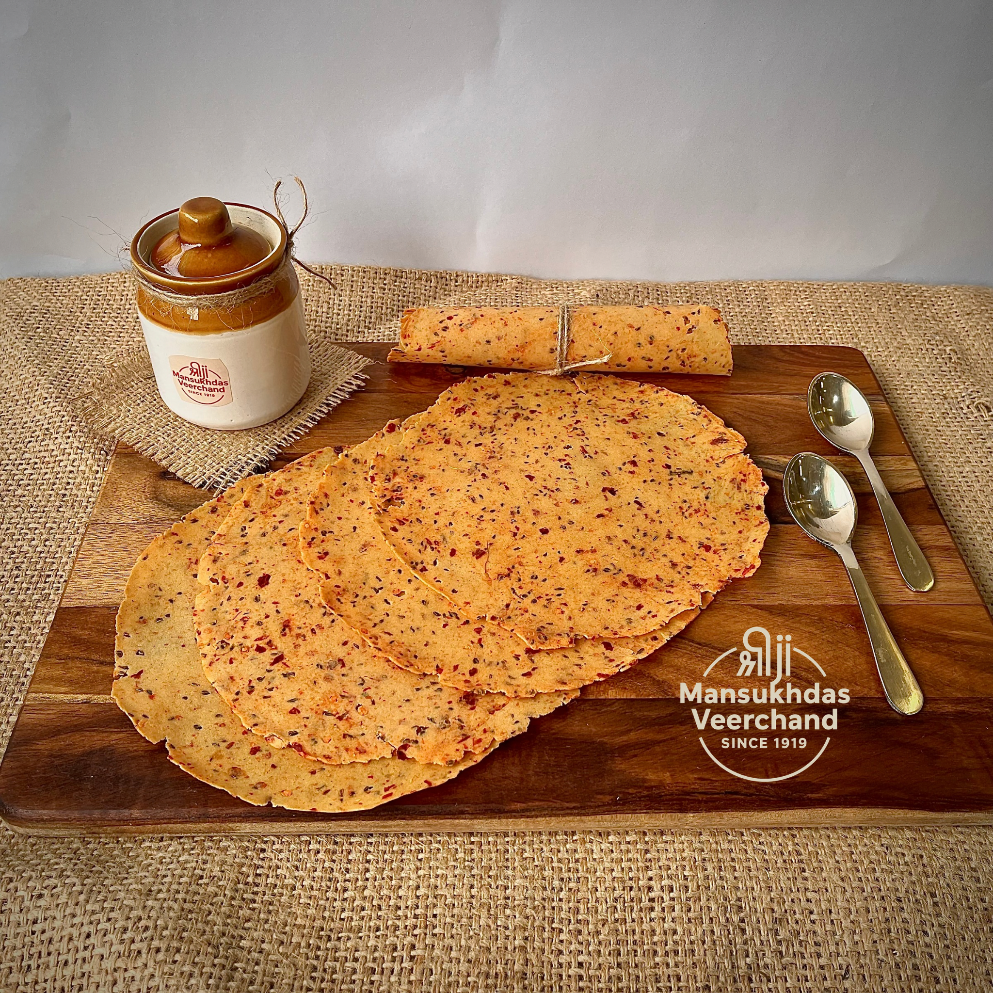 Channa Papad